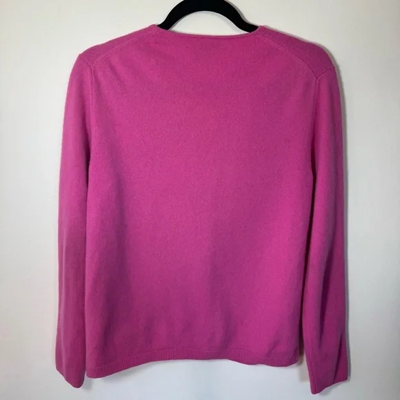 Lands’ End Cashmere Button Cardigan Size S - Picture 9 of 12